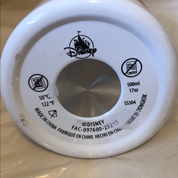 Disney Munchling Water Bottle & Cinnamon Mickey Topper NWOT - Picture 6 of 14